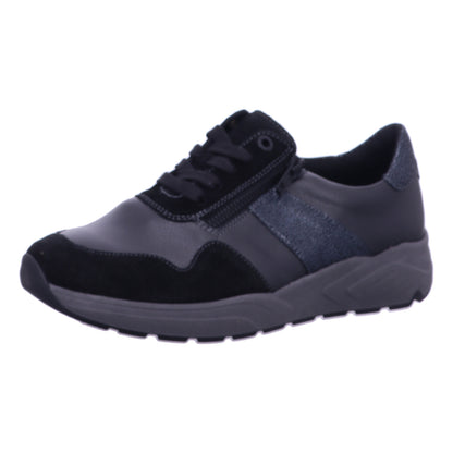 Solidus Schnürschuh 66501 Kea VEL/MILUNA ST/PAN offblack mul in Grau
