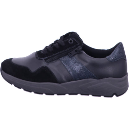 Solidus Schnürschuh 66501 Kea VEL/MILUNA ST/PAN offblack mul in Grau