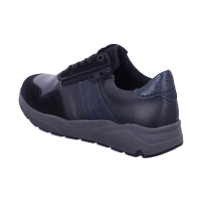 Solidus Schnürschuh 66501 Kea VEL/MILUNA ST/PAN offblack mul in Grau