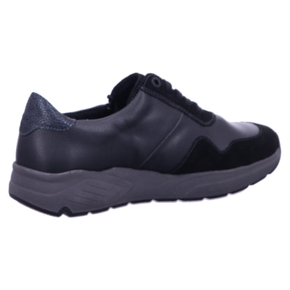 Solidus Schnürschuh 66501 Kea VEL/MILUNA ST/PAN offblack mul in Grau