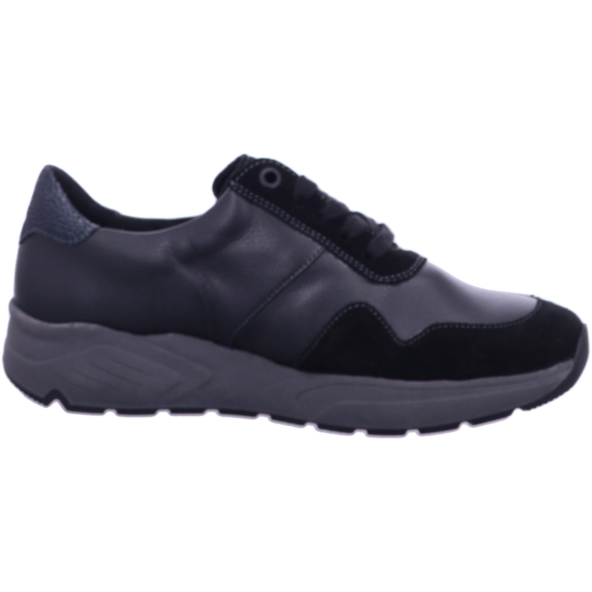 Solidus Schnürschuh 66501 Kea VEL/MILUNA ST/PAN offblack mul in Grau