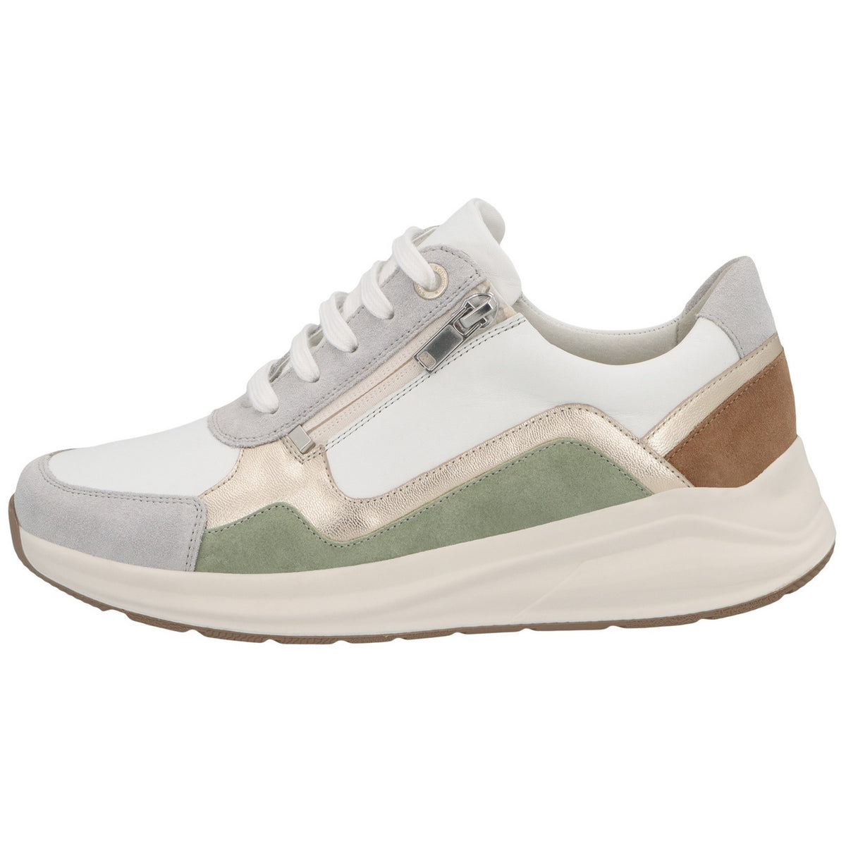 Solidus Schnürschuh 54512 Kitty - Weite H + K in Grau