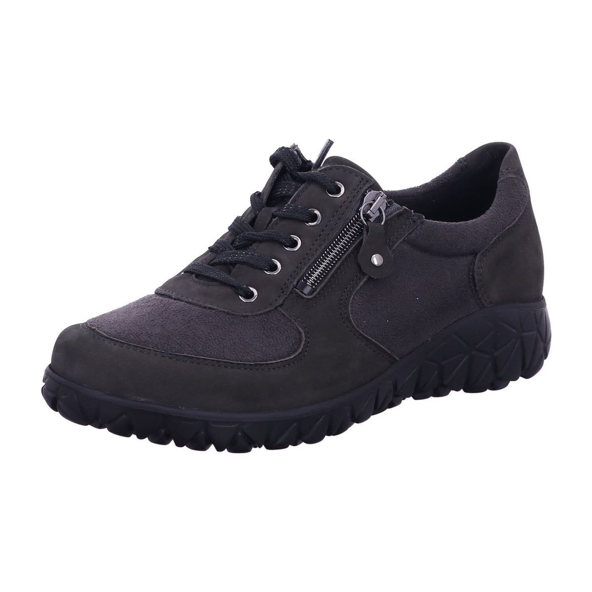 Waldläufer Schnürschuh H89001 242 Havy in Grau