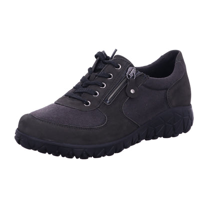 Waldläufer Schnürschuh H89001 242 Havy in Grau