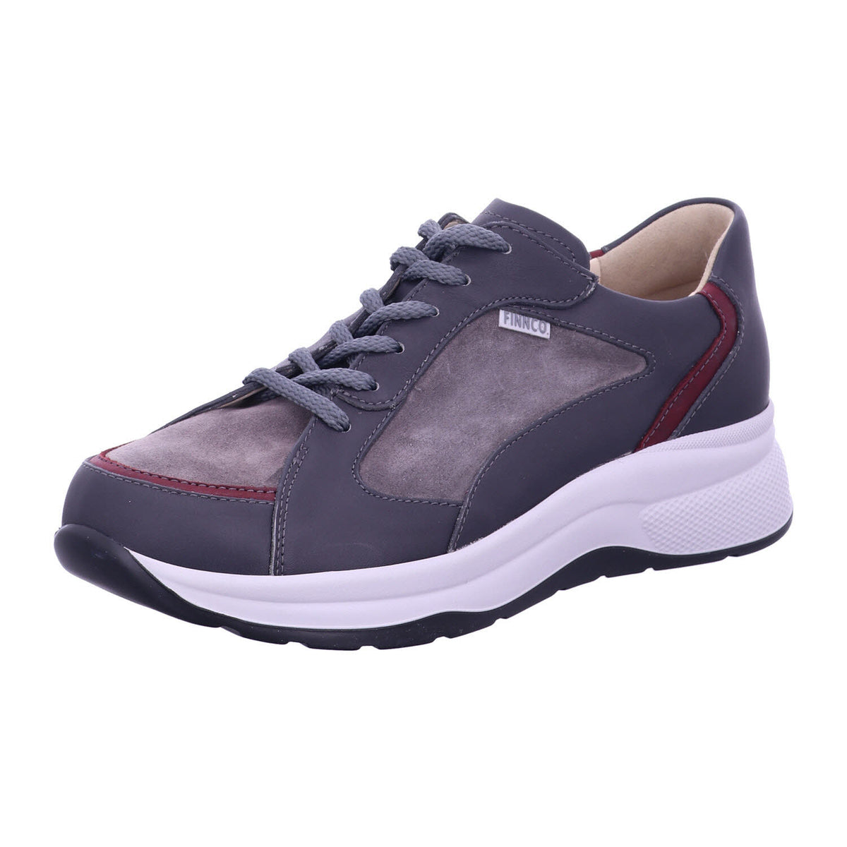 Finn Comfort Schnürschuh 02780 PICCADILLY in Grau
