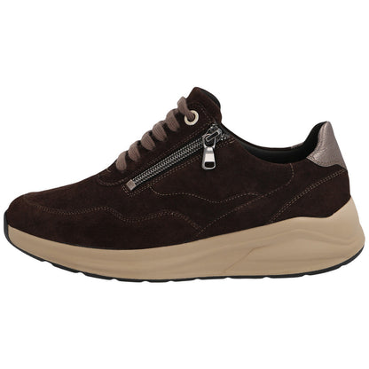 Solidus Schnürschuh 57502 Mila VEL/VEL STR/SONIC ebano multi in Braun