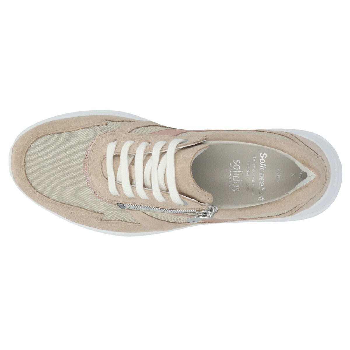 Solidus Schnürschuh 54504 Kitty - Weite K in Beige