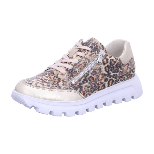 Waldläufer Schnürschuh 993008-200 CHICAGO SAVANNE in Beige