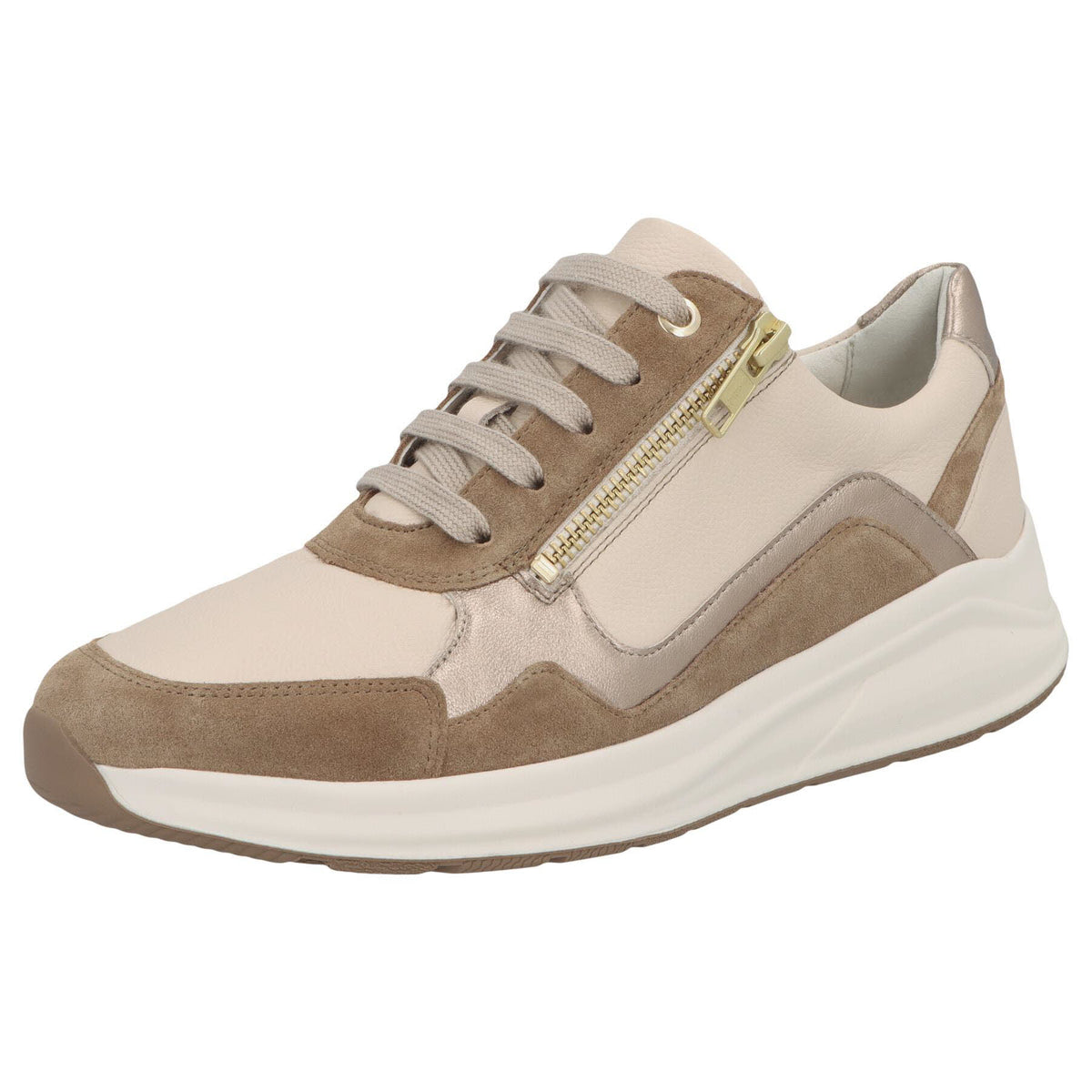 Solidus Schnürschuh 54503 Kitty Weite H+K in Beige