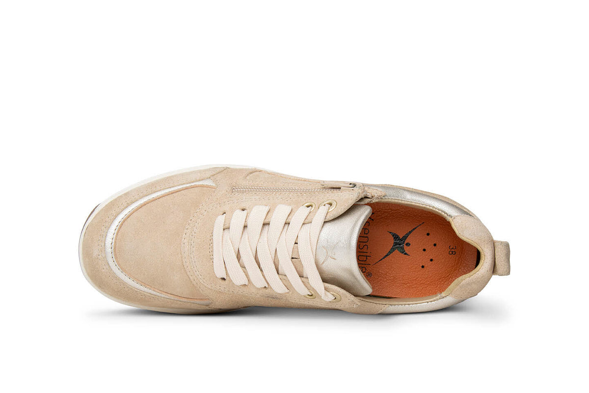 Xsensible Schnürschuh 30222 2 Valletta in Beige