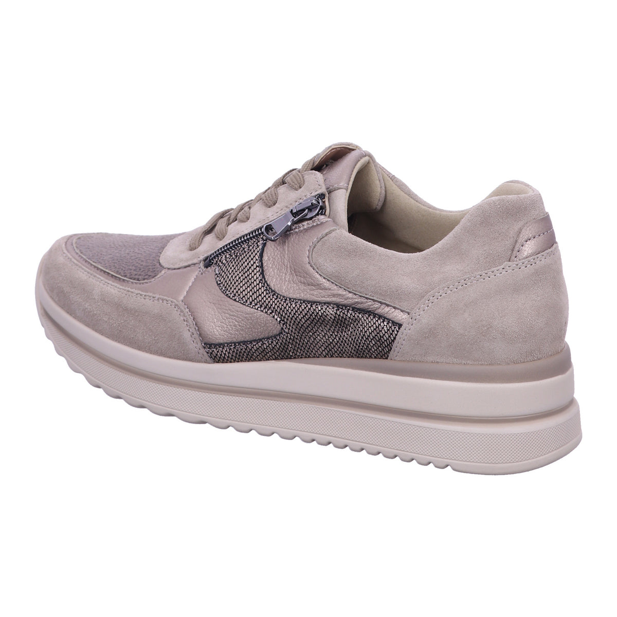Waldläufer Schnürschuh 669K01 L Luana in Beige