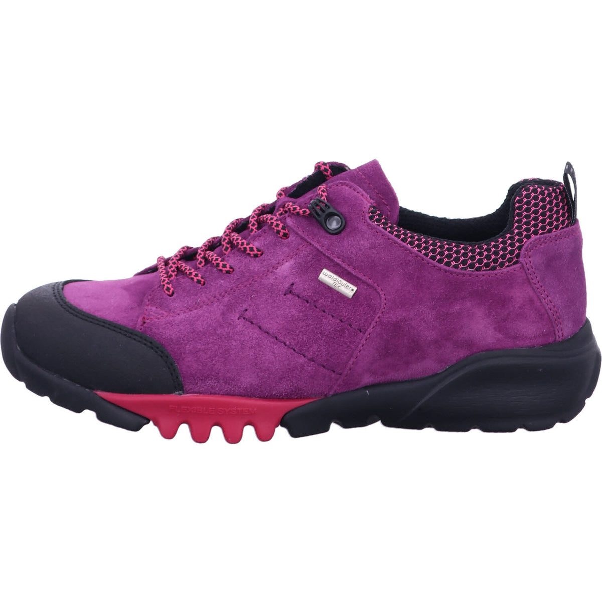 Waldläufer Schnürschuh 787952-403 GUMMI ORDER SPORT-NET in Rot