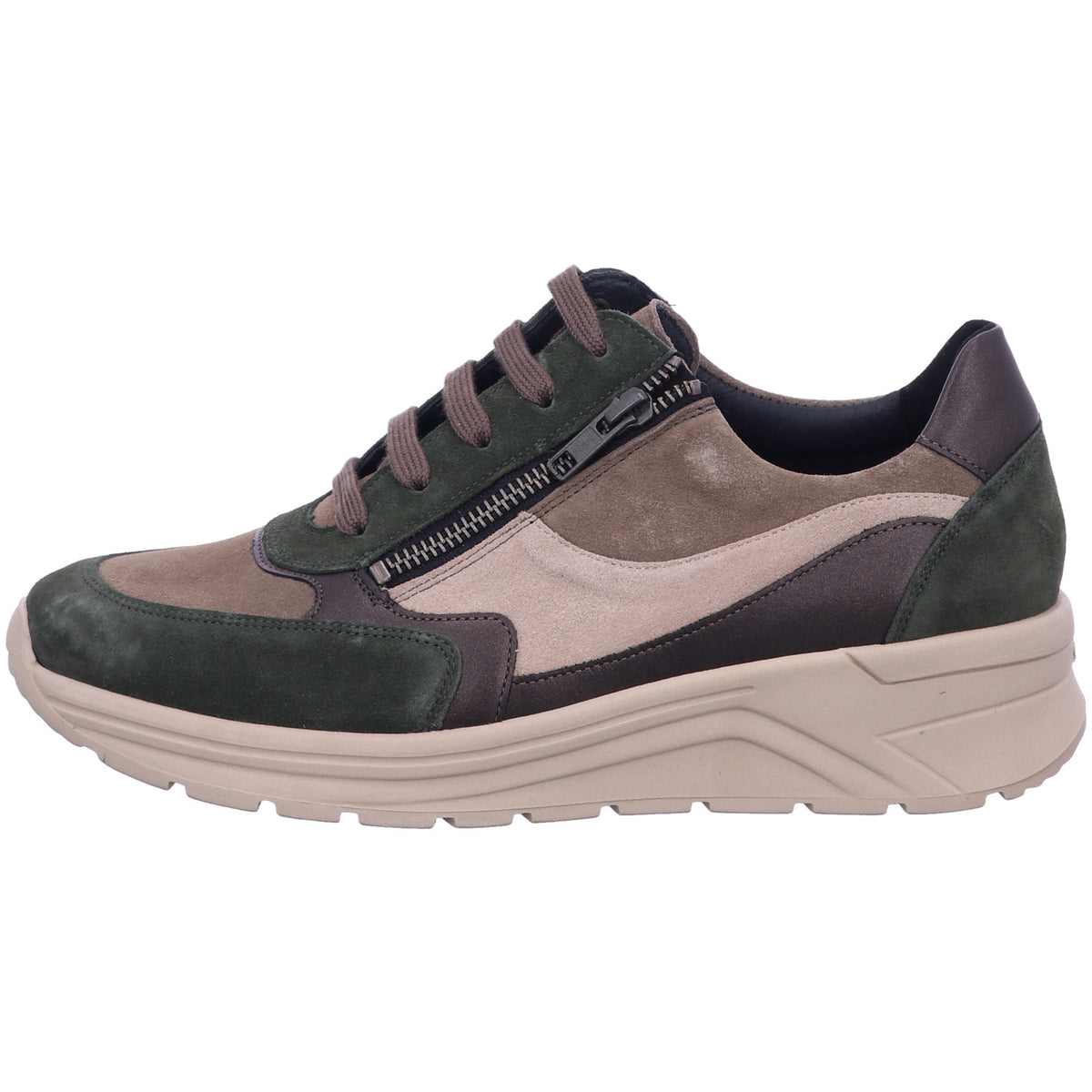 Solidus Schnürschuh 46023 Holly Weite H in Grün