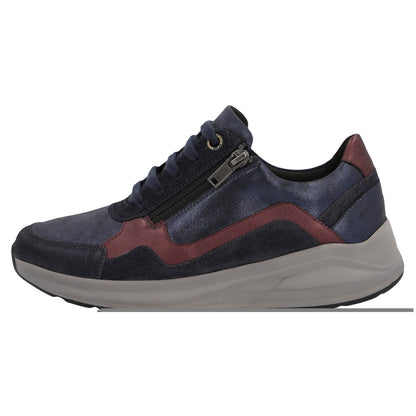 Solidus Schnürschuh 54512 80834 Kitty VEL/SAPH ST ligh prof lad mult in Blau
