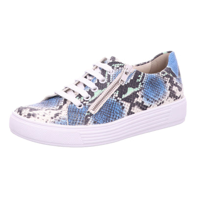 Solidus Schnürschuh 37004 Hazel - Weite H in Blau