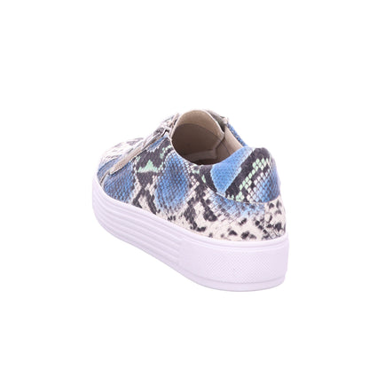 Solidus Schnürschuh 37004 Hazel - Weite H in Blau
