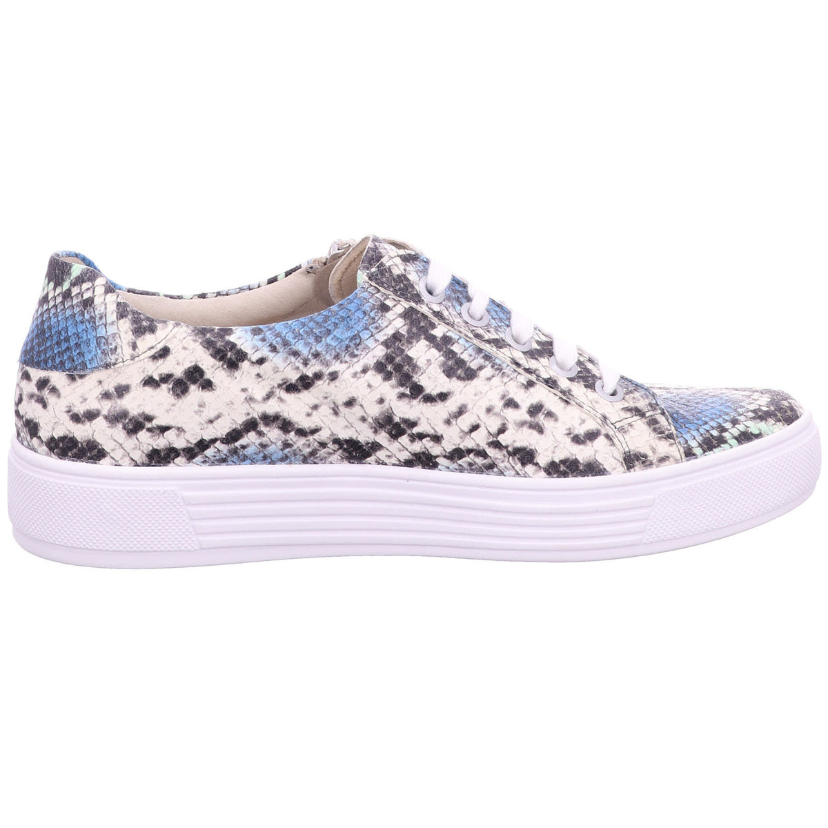 Solidus Schnürschuh 37004 Hazel - Weite H in Blau