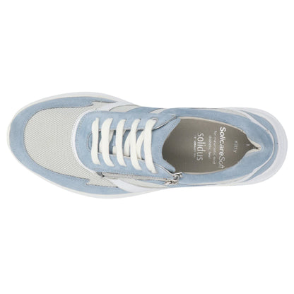 Solidus Schnürschuh 54504 Kitty - Weite K in Blau