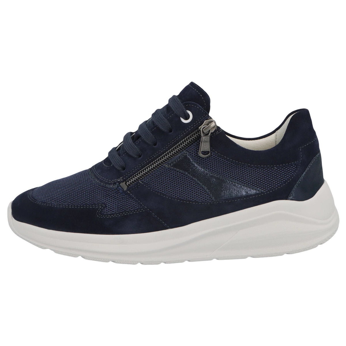 Solidus Schnürschuh 54504 Kitty - Weite K in Blau