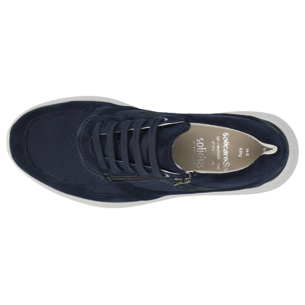 Solidus Schnürschuh 54504 Kitty - Weite K in Blau