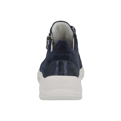 Solidus Schnürschuh 54504 Kitty - Weite K in Blau