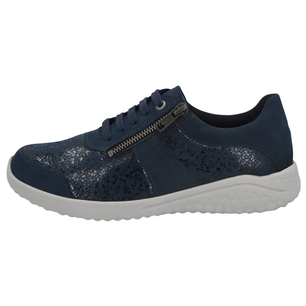 Solidus Schnürschuh 60508 Kyle - Weite K in Blau