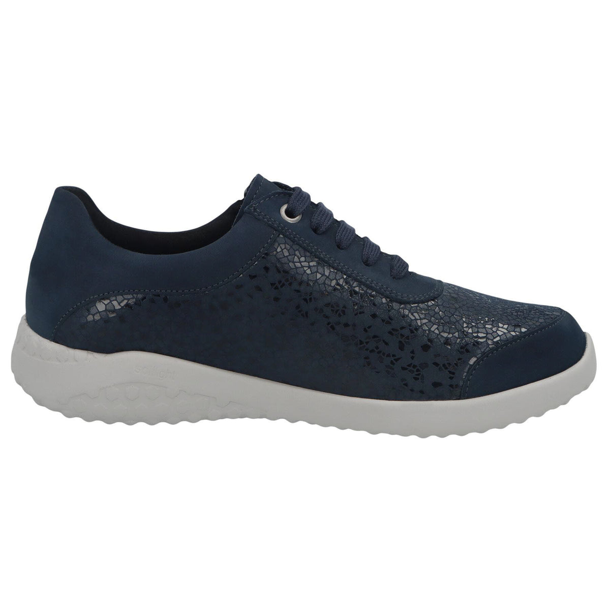 Solidus Schnürschuh 60508 Kyle - Weite K in Blau