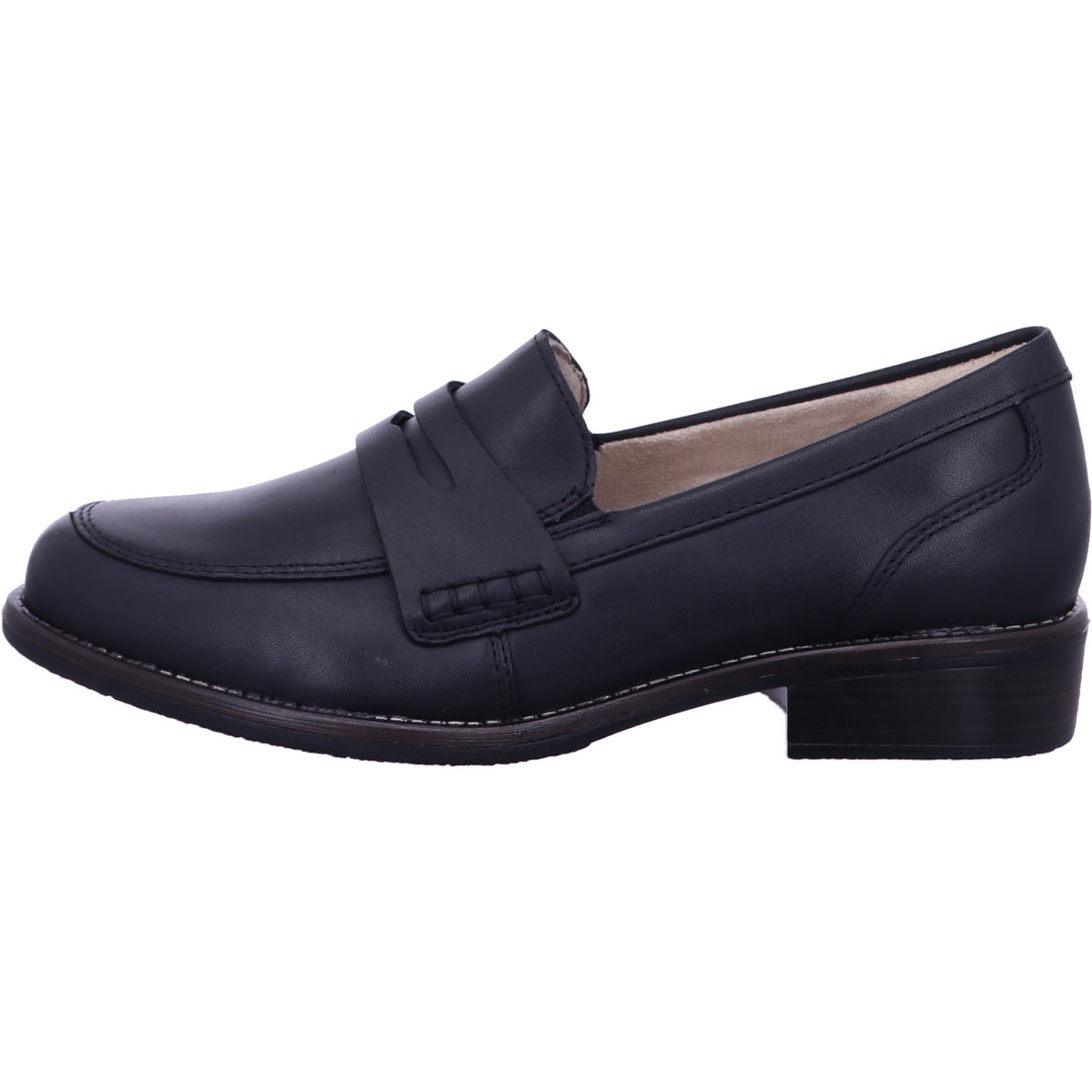 Remonte Slipper D0F05  in Schwarz