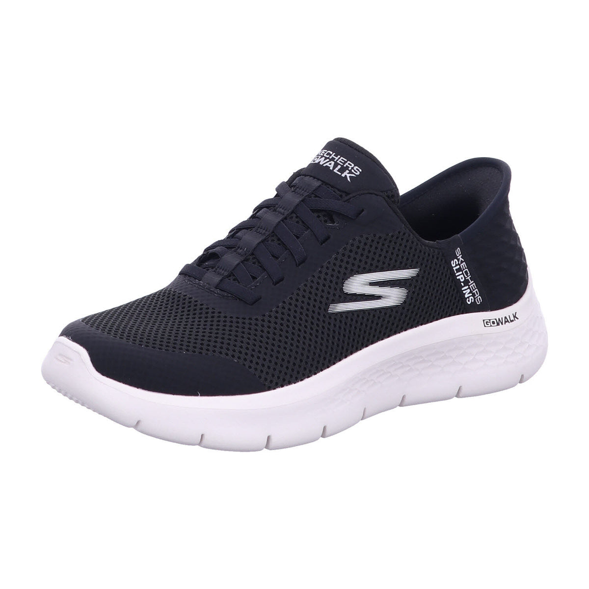 Skechers Slipper 124836 GO WALK FLEX - GRAND ENTRY in Schwarz