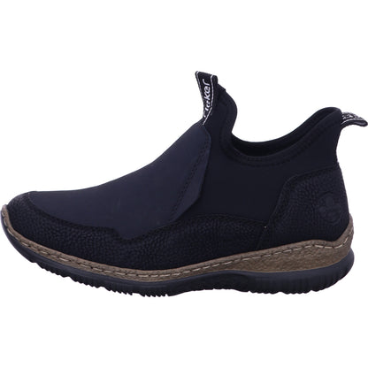 Rieker Slipper N3275  in Schwarz