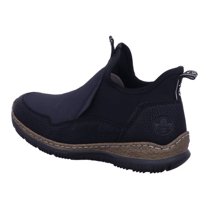 Rieker Slipper N3275  in Schwarz