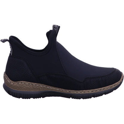 Rieker Slipper N3275  in Schwarz