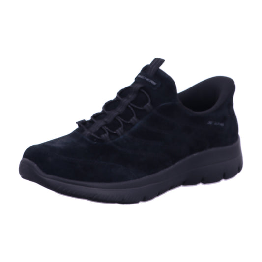 Skechers Slipper 150342 SUMMITS - LUXE STRIDE in Schwarz
