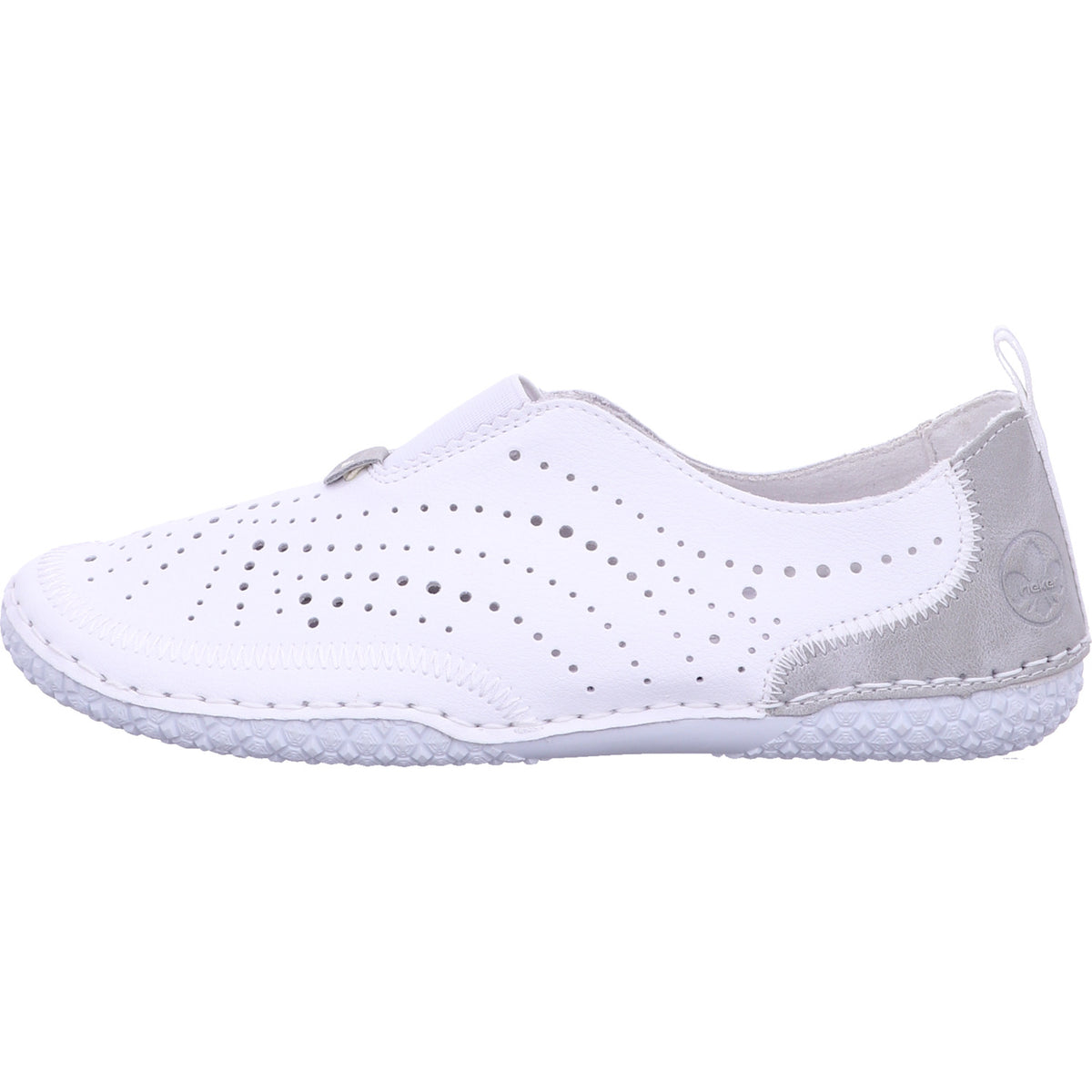 Rieker Slipper 43663  in weiss