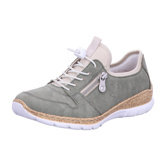 Rieker Slipper N42G0  in Grün