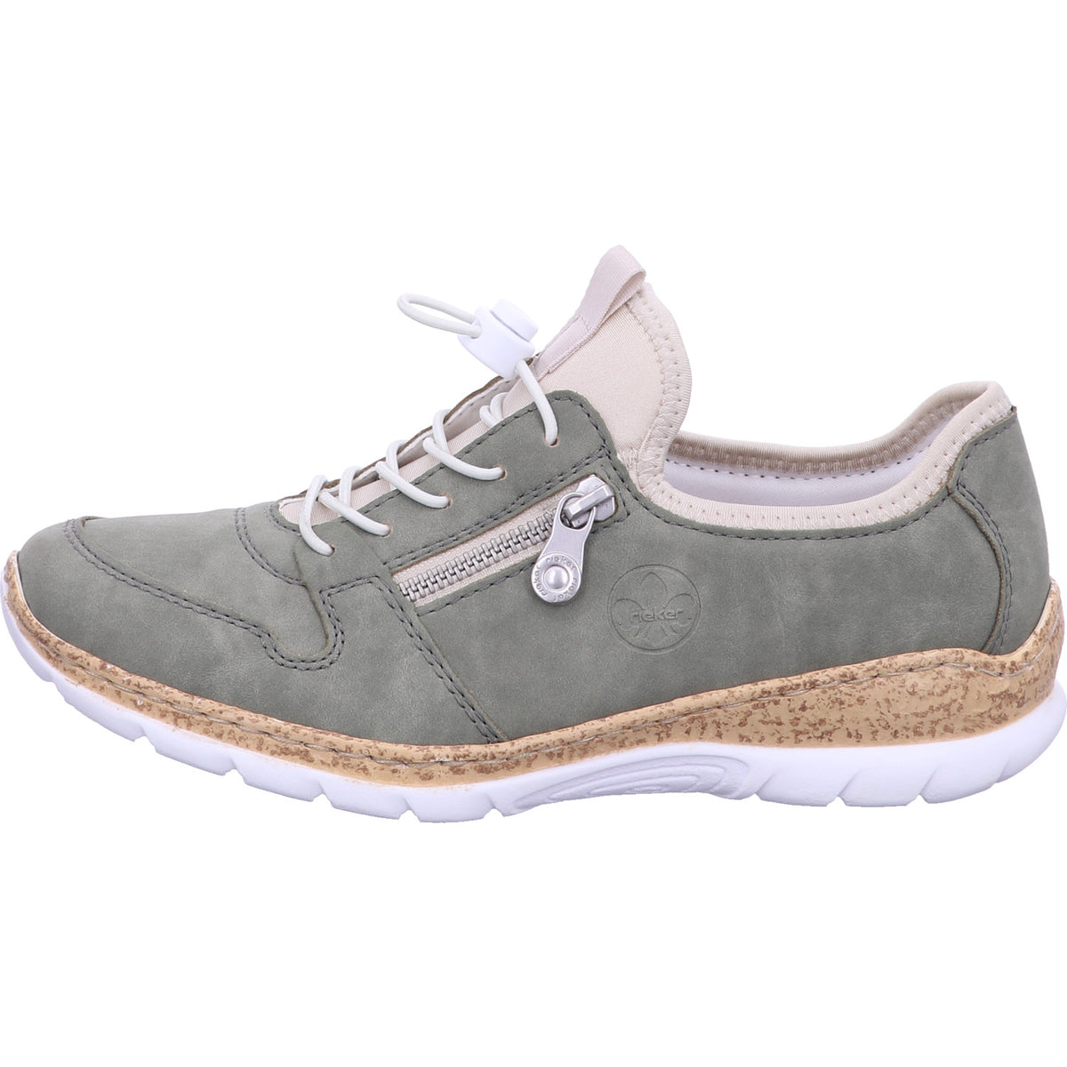 Rieker Slipper N42G0  in Grün