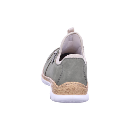 Rieker Slipper N42G0  in Grün