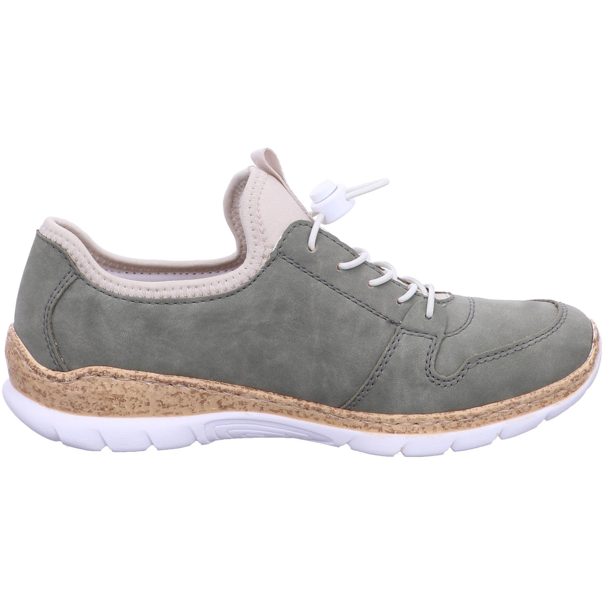 Rieker Slipper N42G0  in Grün