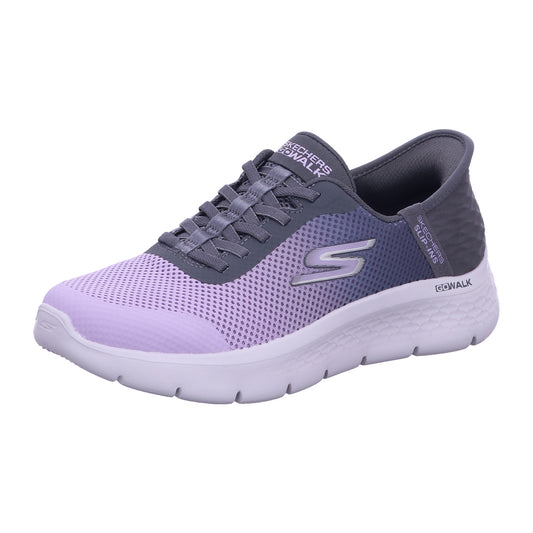 Skechers Slipper 124836 GO WALK FLEX - GRAND ENTRY in Blau