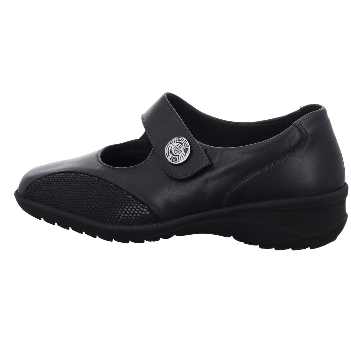 Waldläufer Slipper 815M30 M-Ira in Schwarz