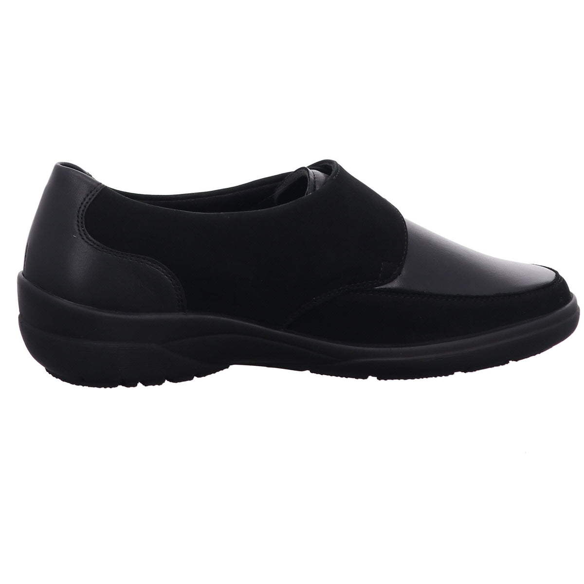 Solidus Slipper 41501 Maike NUBUK/NAPPAFL/VITELLO schwarz in NUBUK/NAPPAFL/VITELL