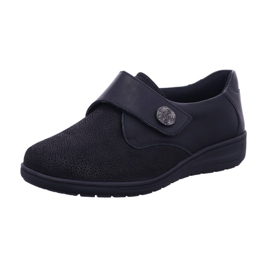 Solidus Slipper 29506 Kate PLANETFLEX/VITELLO schwarz in PLANETFLEX/VITELLO s