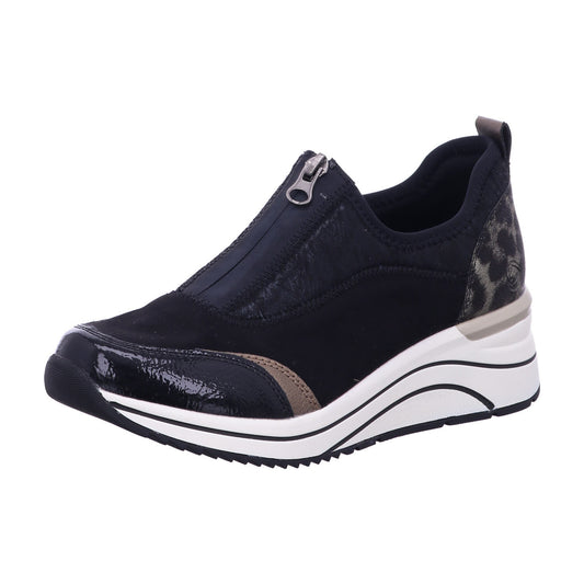 Remonte Slipper D0T08  in Schwarz
