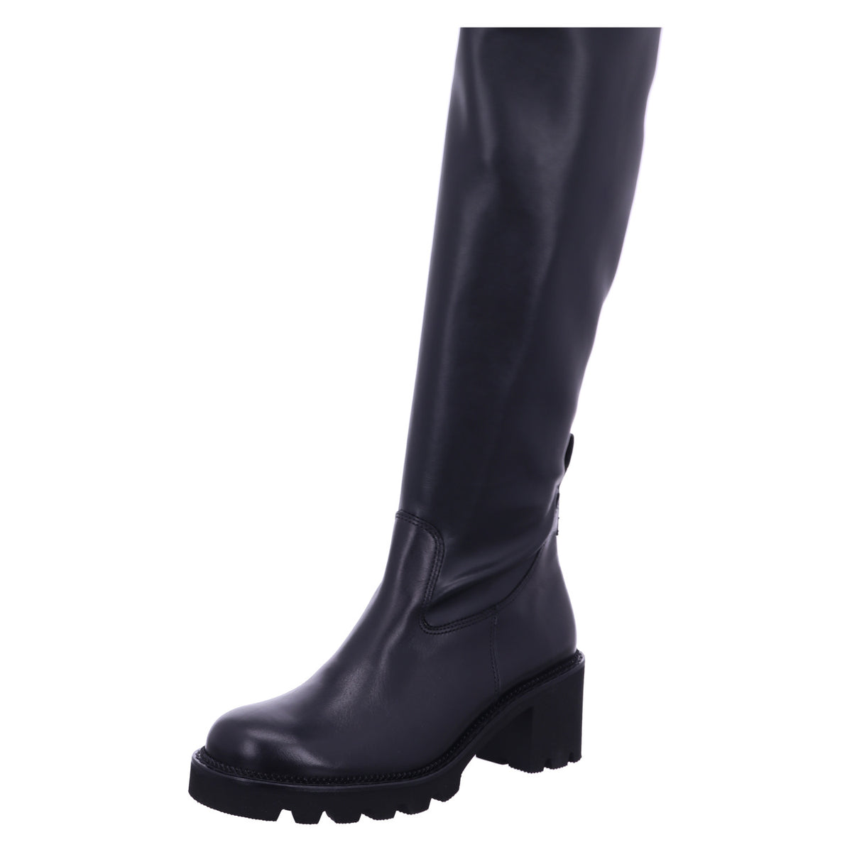 Paul Green Boot 8141 0078-8141-008/Langschaftstiefel in Schwarz