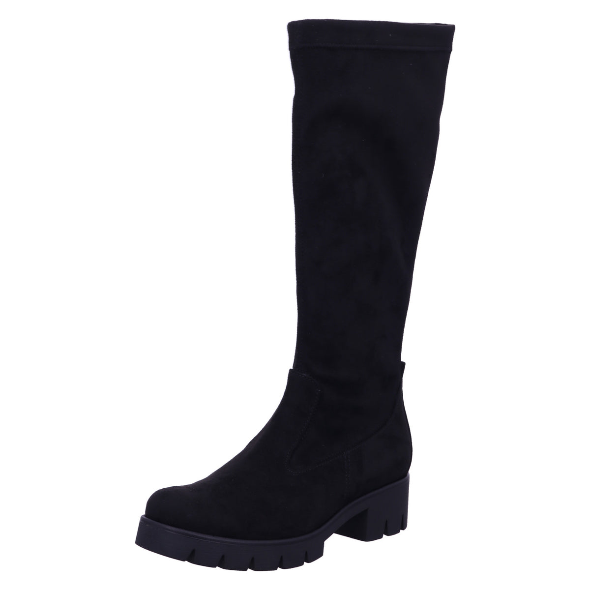 Gabor Boot 8018 03 Plateau Stiefel F in Schwarz