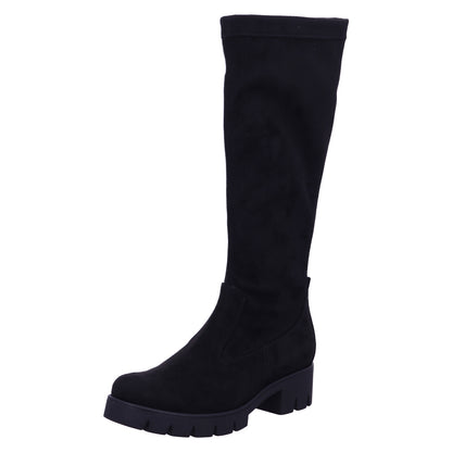 Gabor Boot 8018 03 Plateau Stiefel F in Schwarz