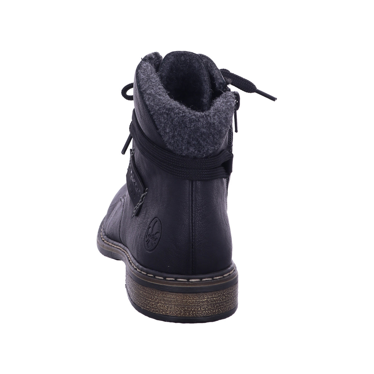 Rieker Boot 71222 HWK Damen Stiefel in Schwarz