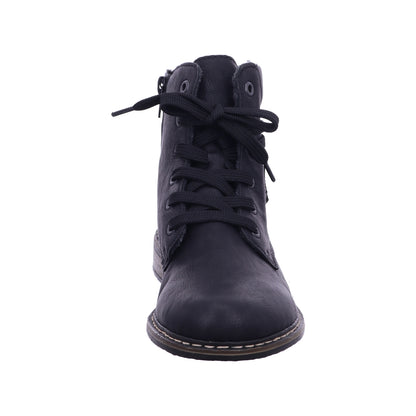 Rieker Boot 71222 HWK Damen Stiefel in Schwarz