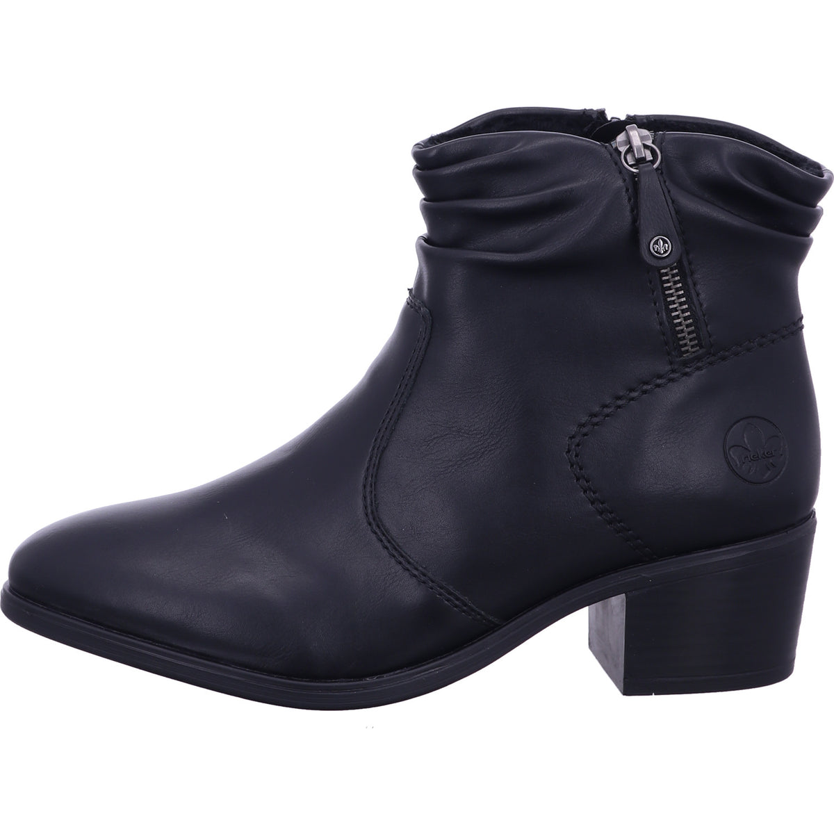 Rieker Boot 73981 HWK Damen Stiefel in Schwarz