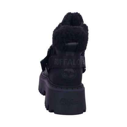 Buffalo Boot 1622593 ASPEN COM MID WARM in Schwarz